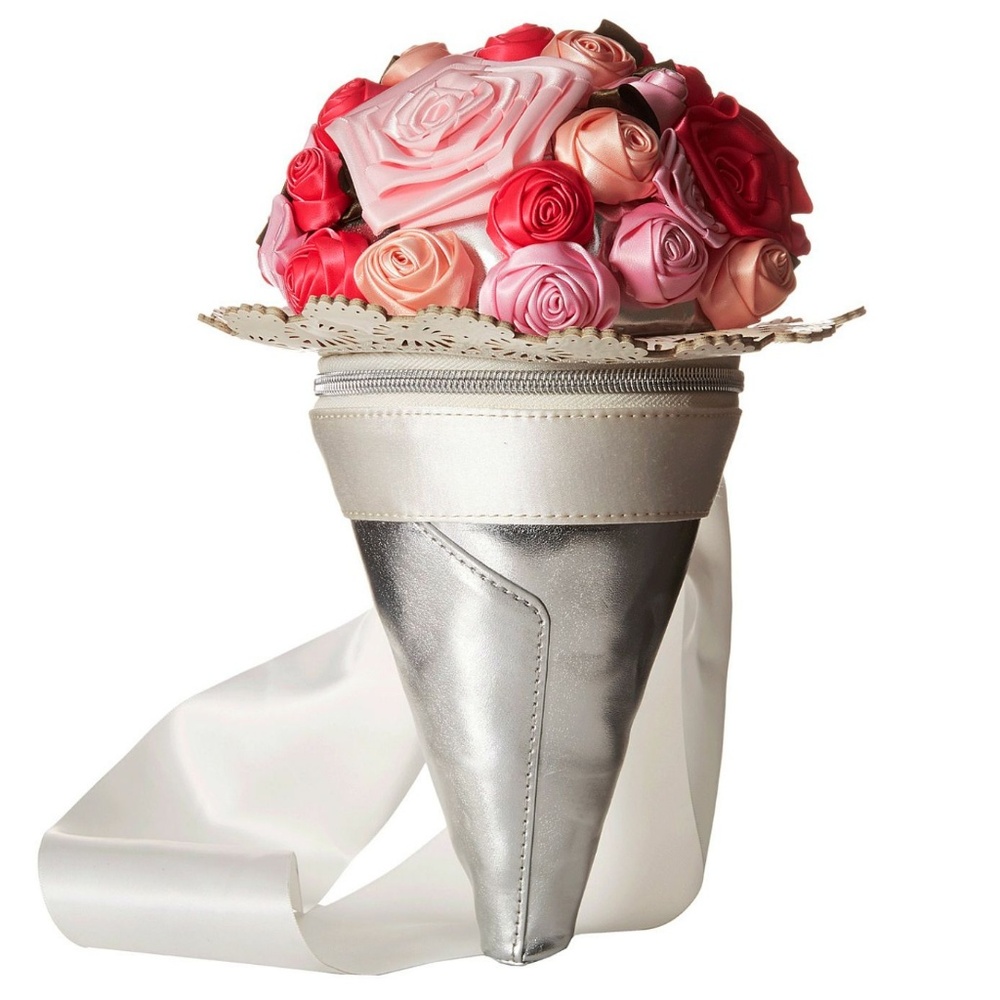 NWT Betsey Johnson Bouquet Wedding Handbag